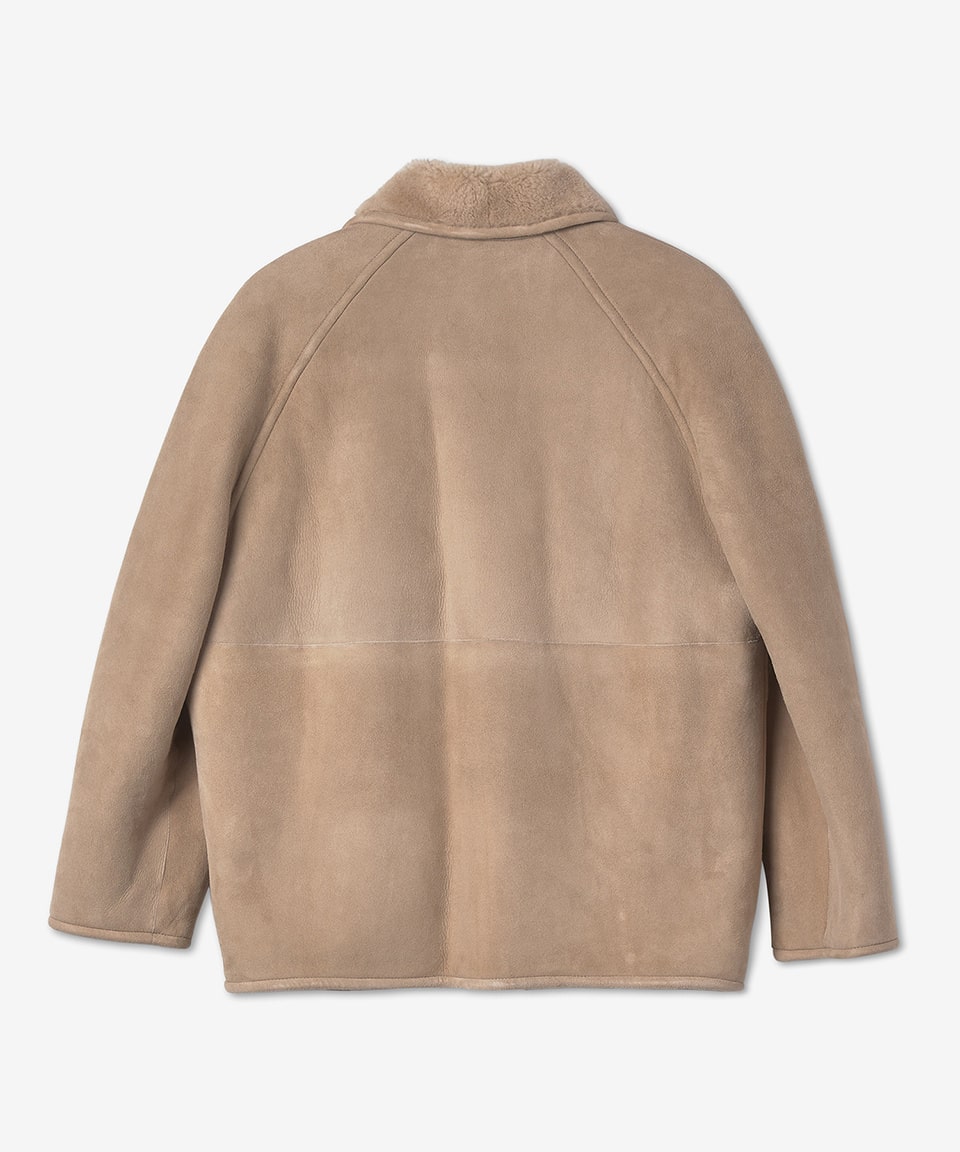 Women's Avenilla Shearling Coat - Beige