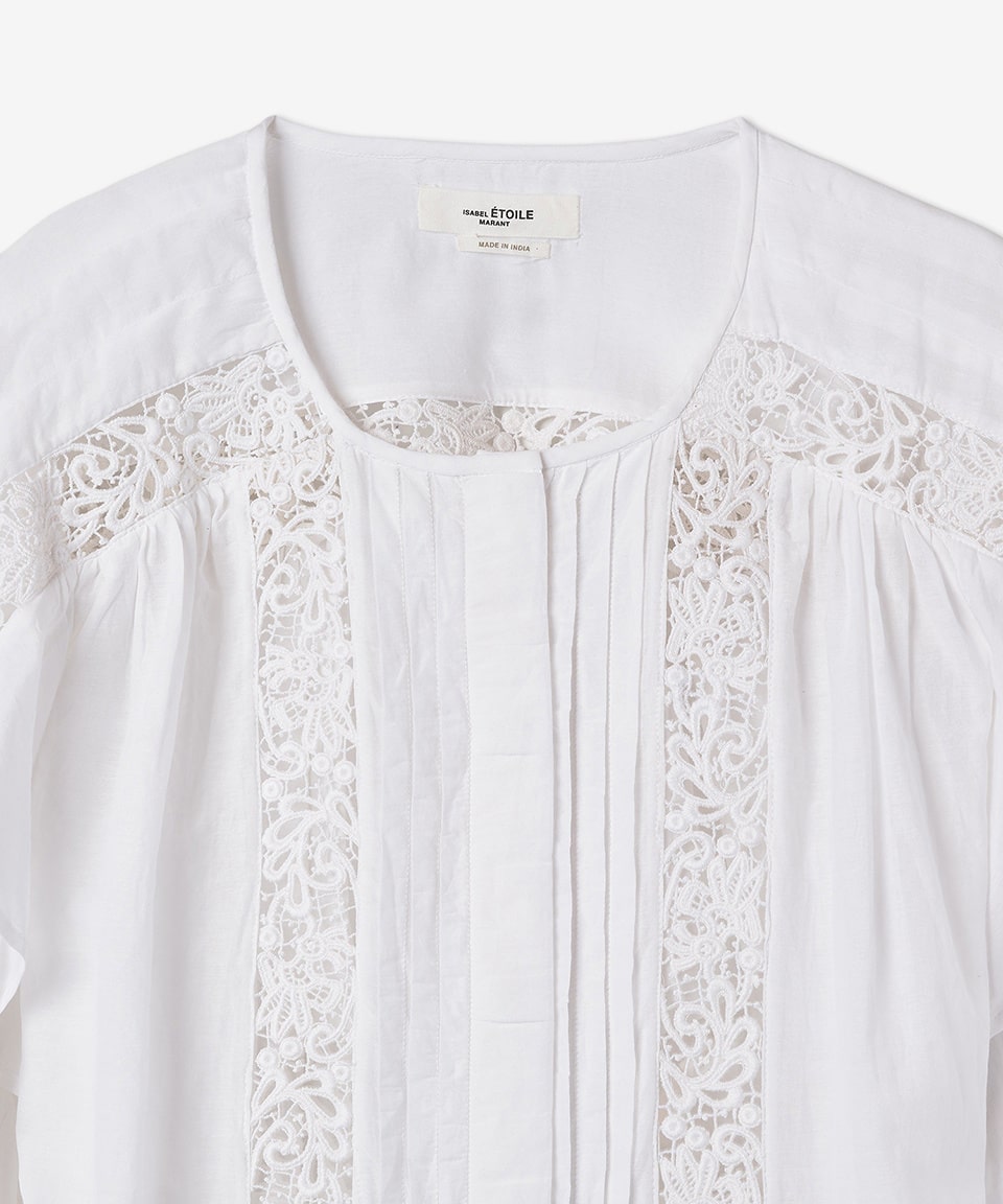 Women's Georgina Lace Shirt - White
