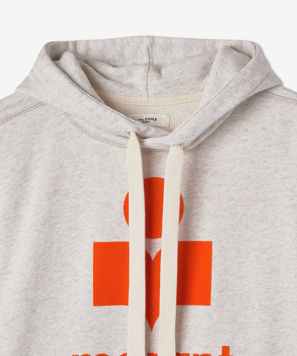 Women's Mansell Hood - Ecru: Orange