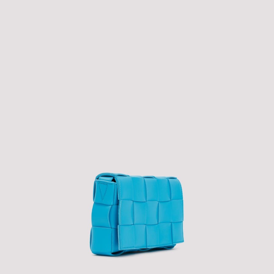Bottega Veneta Small Lambskin Leather Cassette Pool