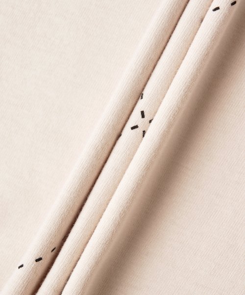 Men's Oversized Logo T-Shirt - Light Beige