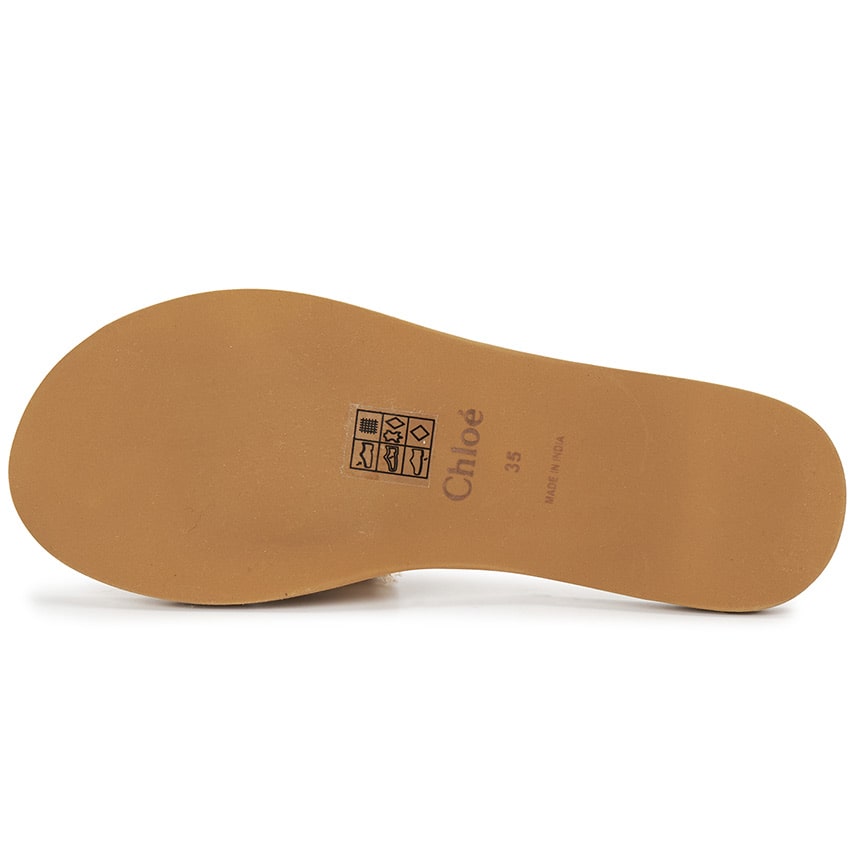 [Chloé Kids] Fringe Kids Girl's Sandal (Adult wearable)
