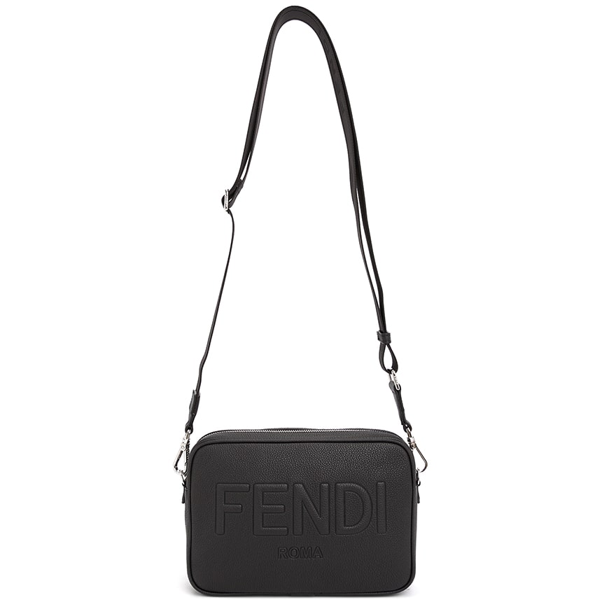 [Fendi] Logo Crossbody  Men's Camera Bag/Shoulder Bag