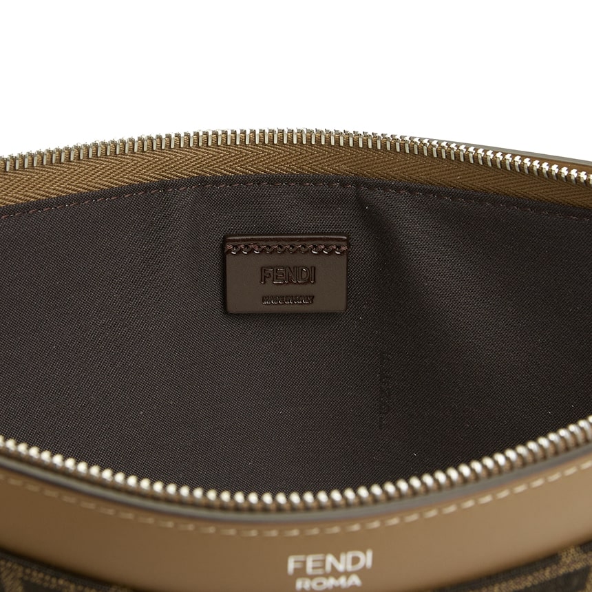 [Fendi] FF Jacquard Flat Large 7N0135 AFBV F1HRM Men's Clutch/Pouch