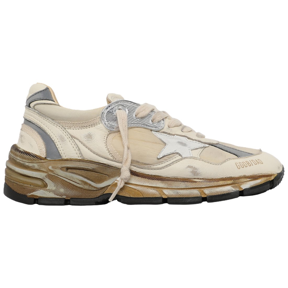 Running Dad Nylon & Nappa Leather Sneakers