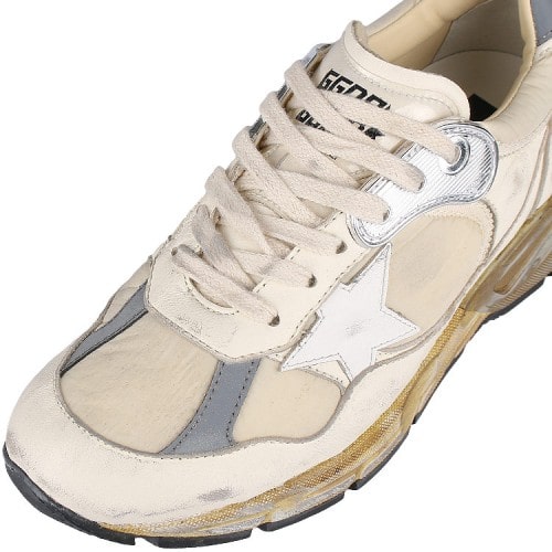 Running Dad Nylon & Nappa Leather Sneakers