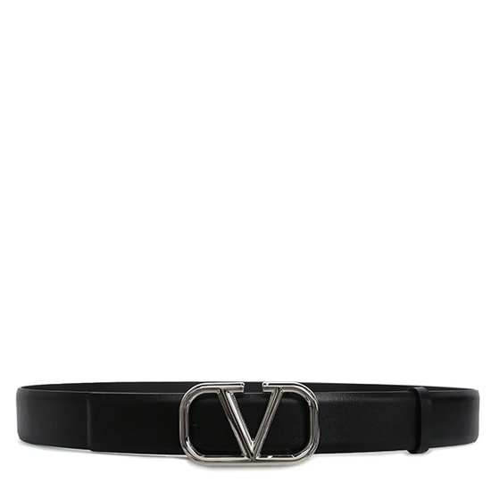 23SS V logo signature belt