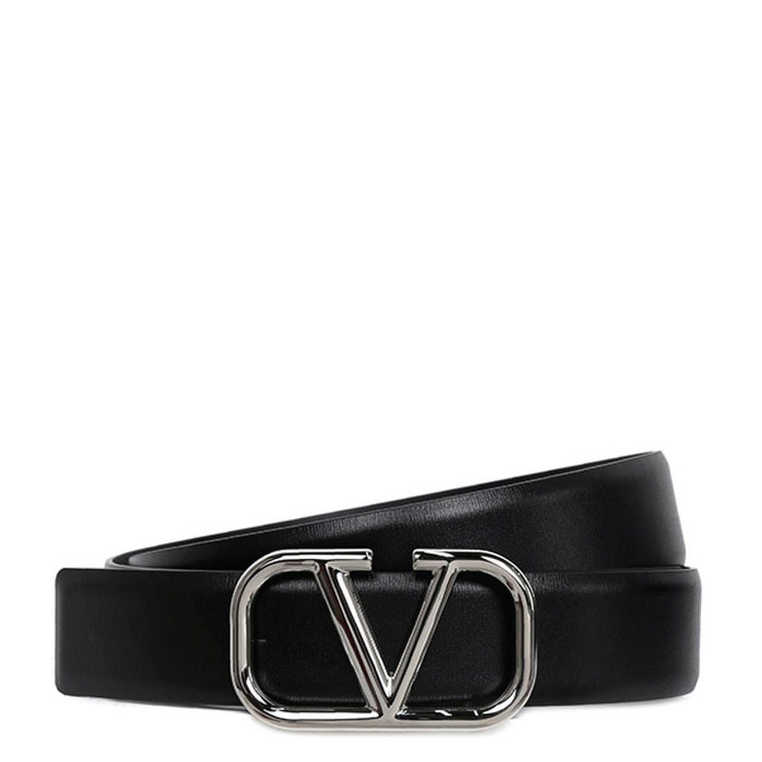 23SS V logo signature belt
