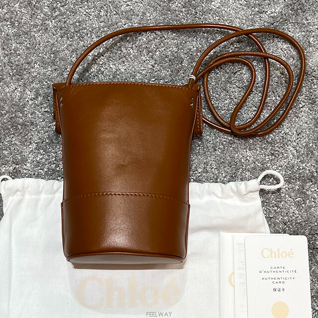 [Chloé] Logo Micro Bucket  Women's Shoulder Bag