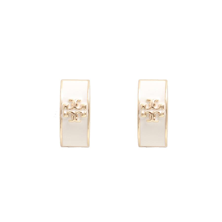 [Tory Burch] Kira Enamel Hedge Hoop Women's Earring