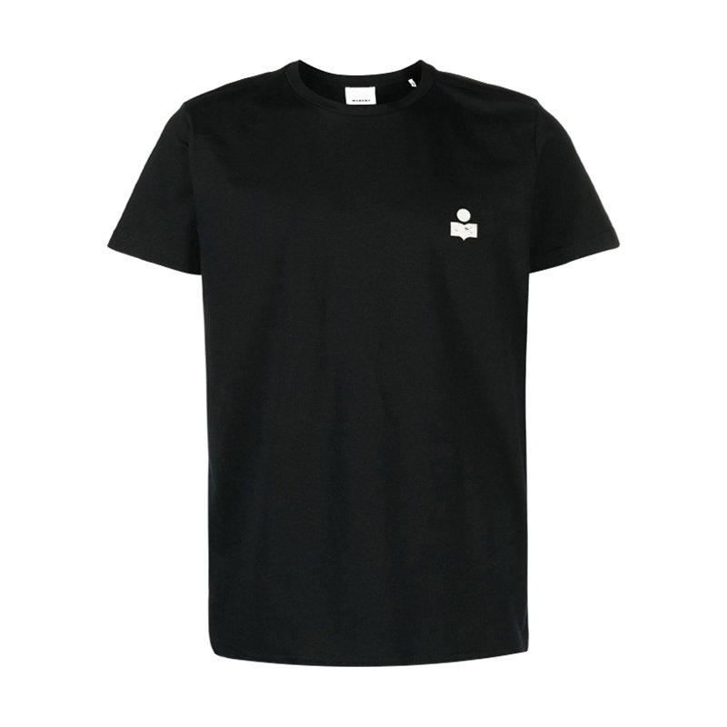 23SS ZAFFERH  logo short-sleeved T-shirt BLACK
