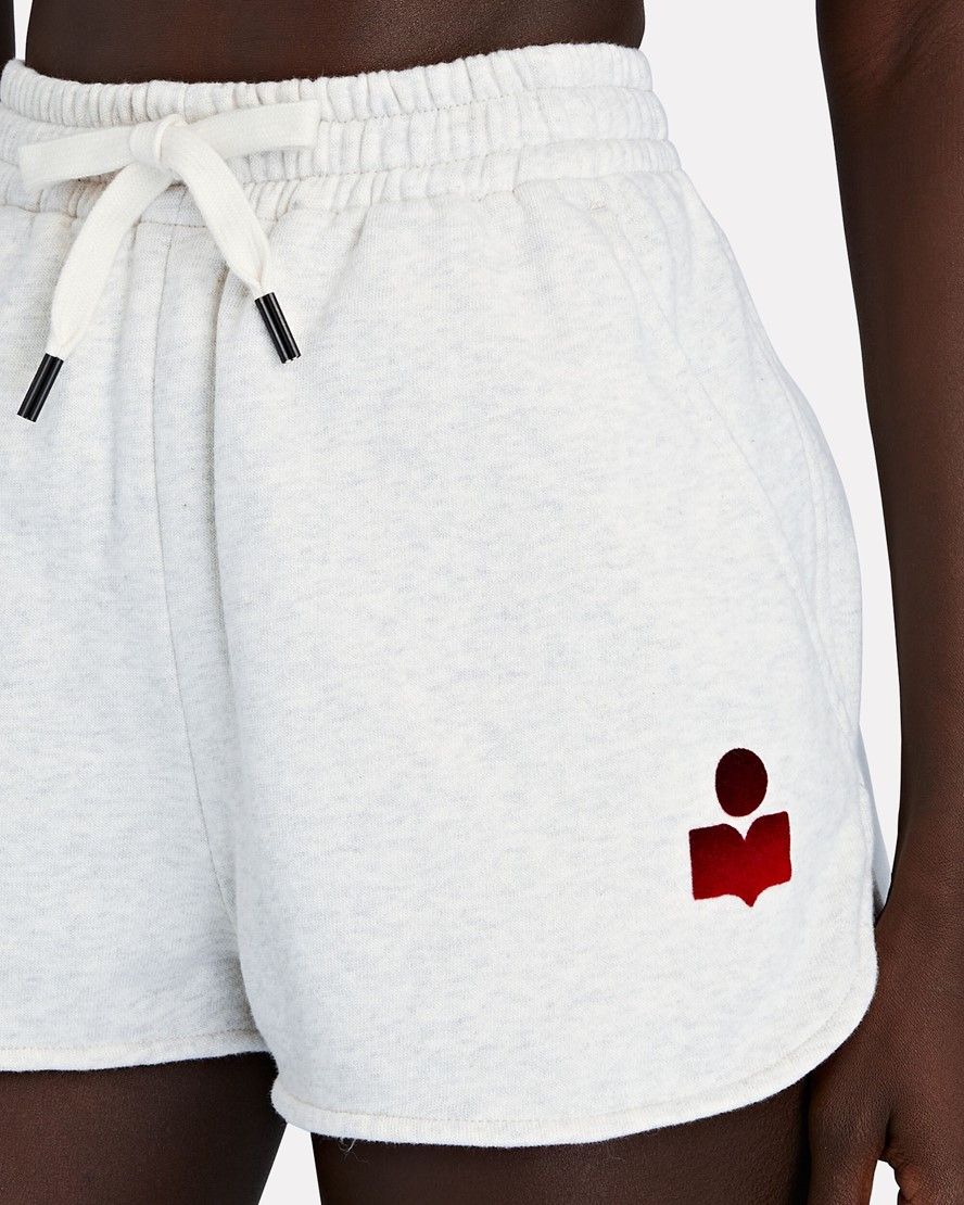Isabel Marant MIFIKIAE LOGO SHORTS