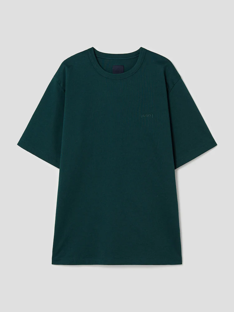 Cotton Graphic Loose Short Sleeve - Green