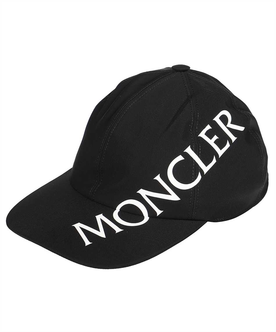 logo lettering cap black