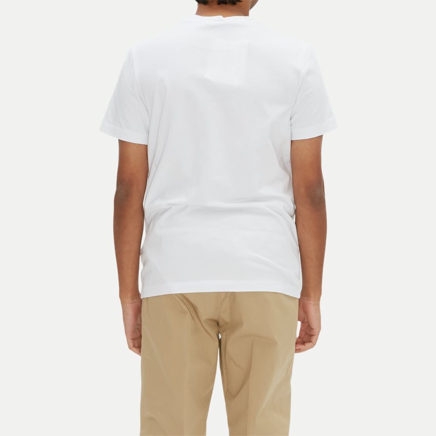 Velvet Logo Short Sleeve T-shirt white