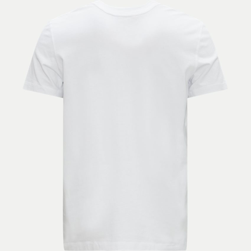 Velvet Logo Short Sleeve T-shirt white