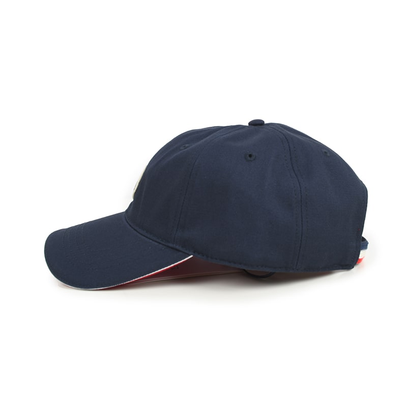 logo patch baseball cap navy