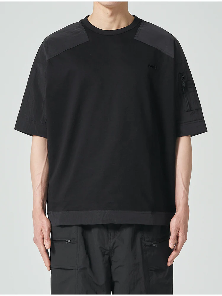 MA-1 Short Sleeve T-Shirt - Black