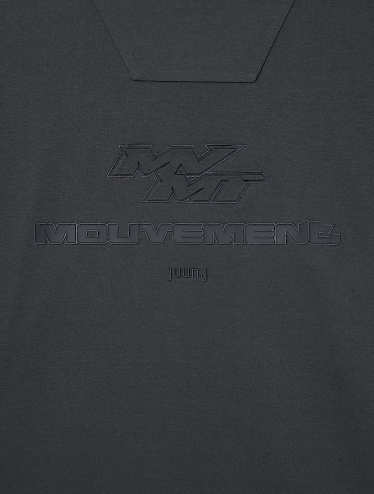 Loose Fit Short Sleeve Lettering T-Shirt - Gray