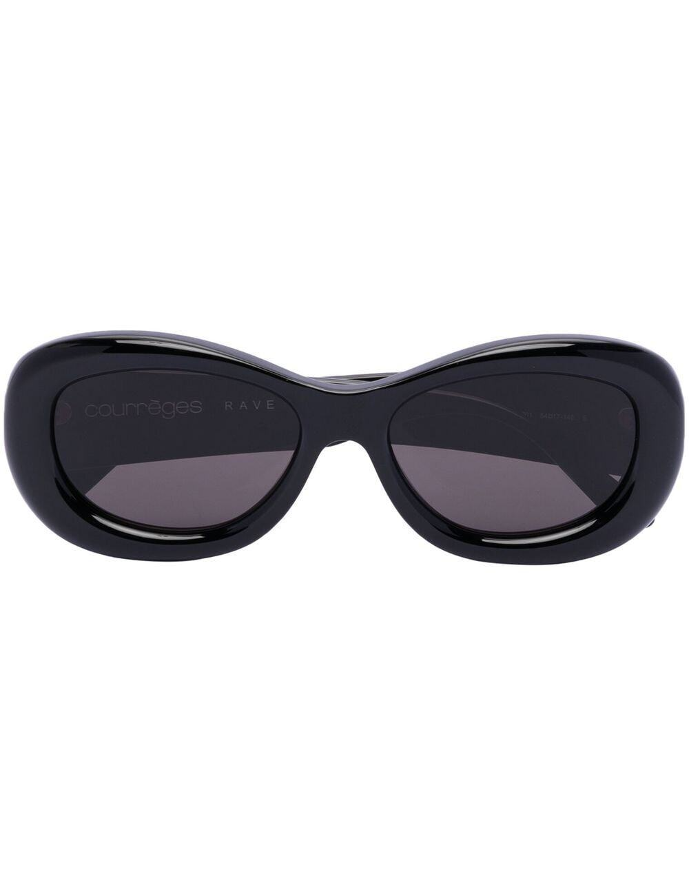 Oval Frame Sunglasses