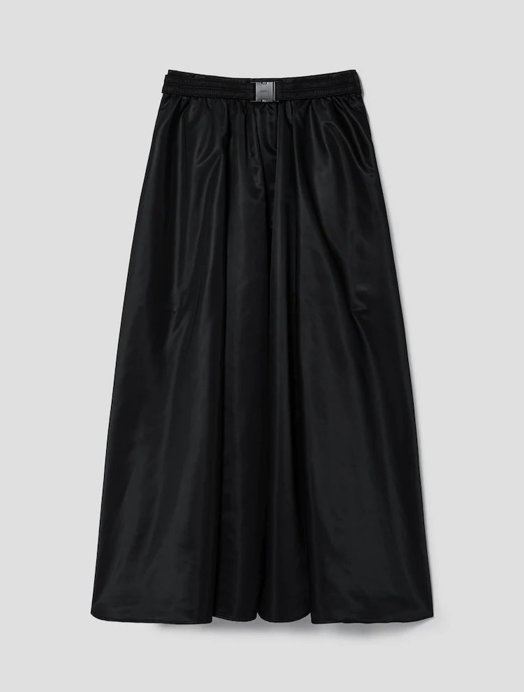 MA-1 Long Skirt - Black