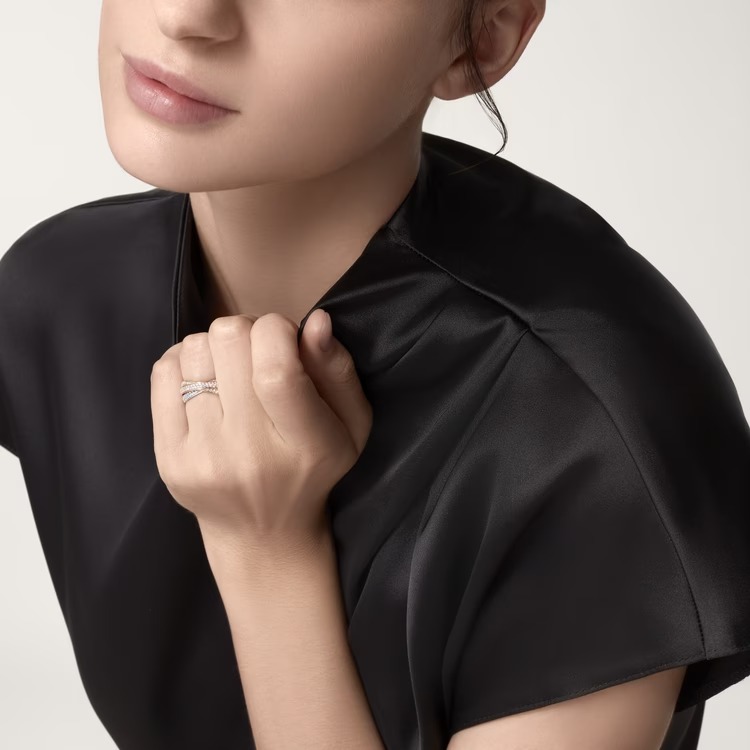 TRINITY RING, SMALL MODEL Gold