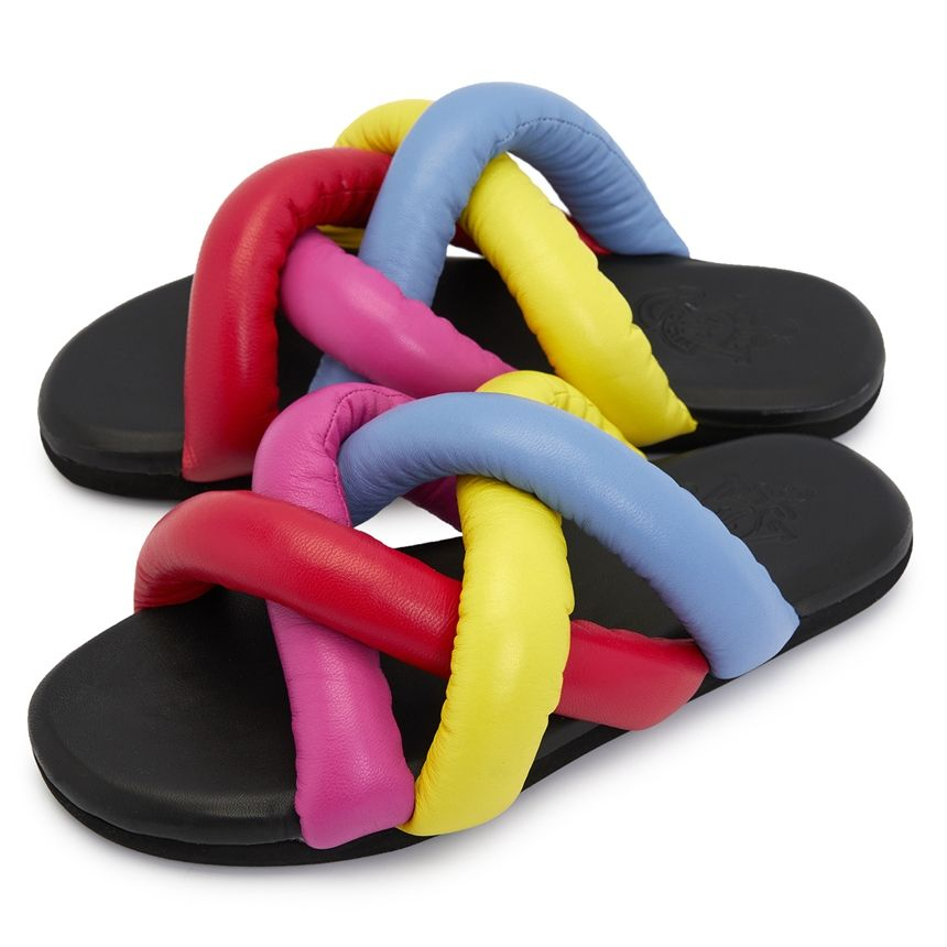 JBRAIDED braided slippers