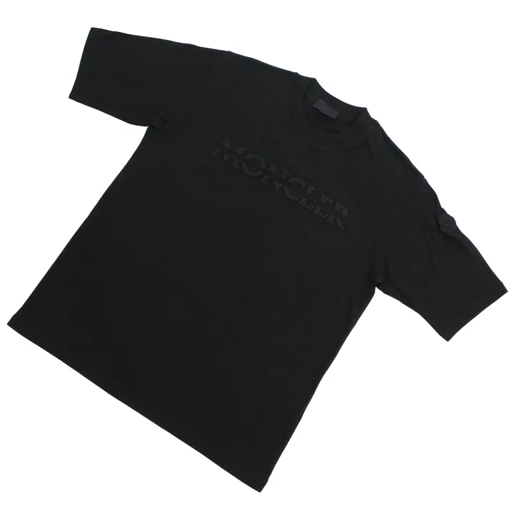 Logo embroidered short-sleeved T-shirt