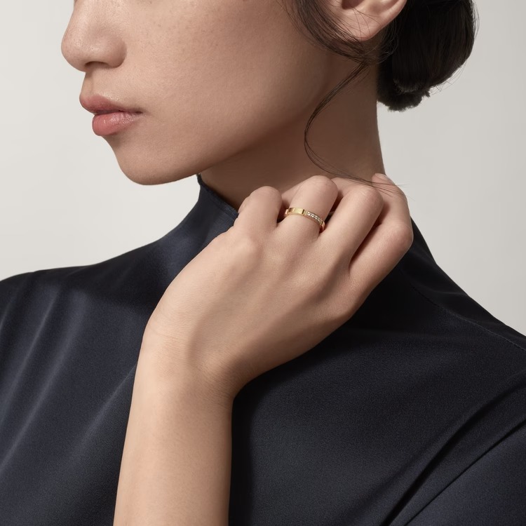 MY YONG PANDA WEDDING BAND-B4080300