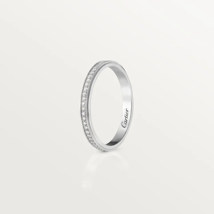 CARTIER D'AMOUR WEDDING RING silver