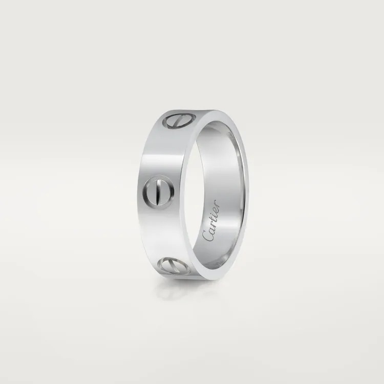 LOVE RING white