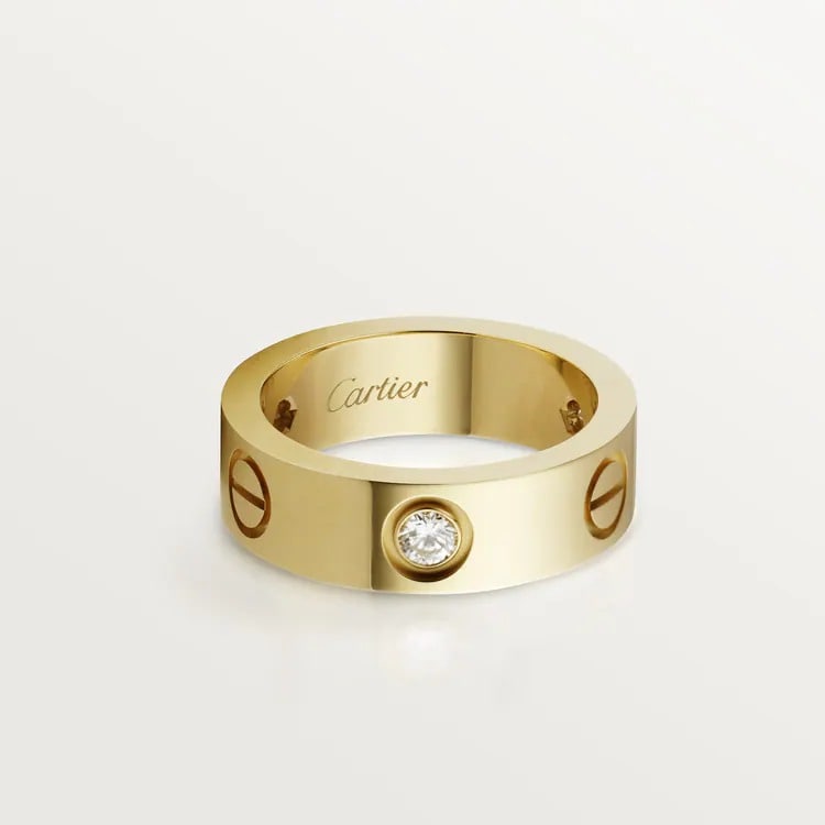 LOVE RING, 3 DIAMONDS