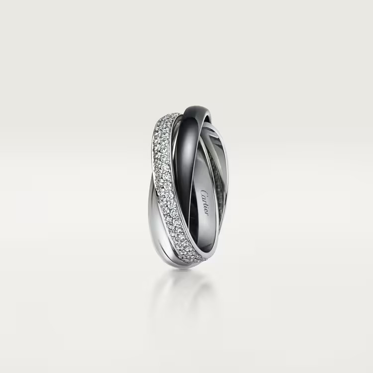 TRINITY RING, CERAMIC, SM