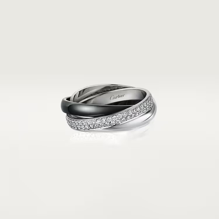TRINITY RING, CERAMIC, SM