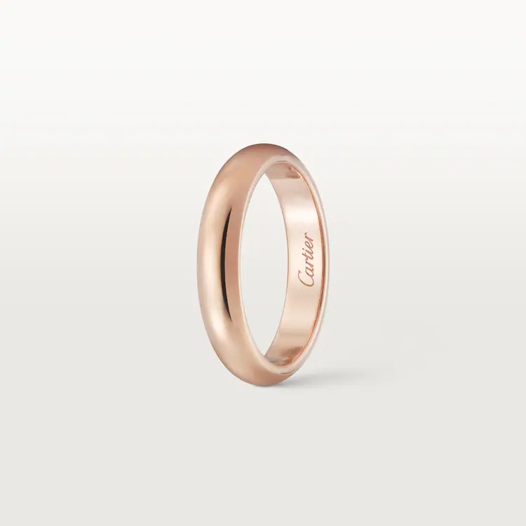 1895 WEDDING BAND pink gold