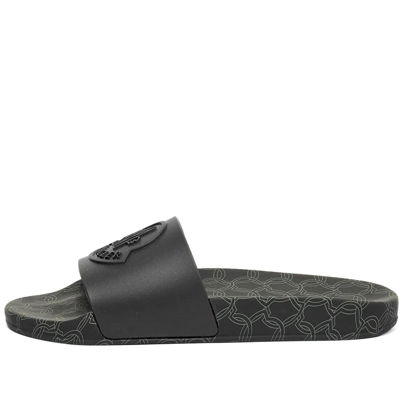 Jeanne logo slippers black