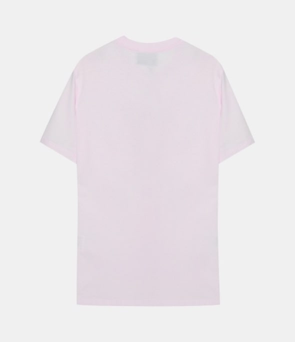 Panini Nello logo print T-shirt pink
