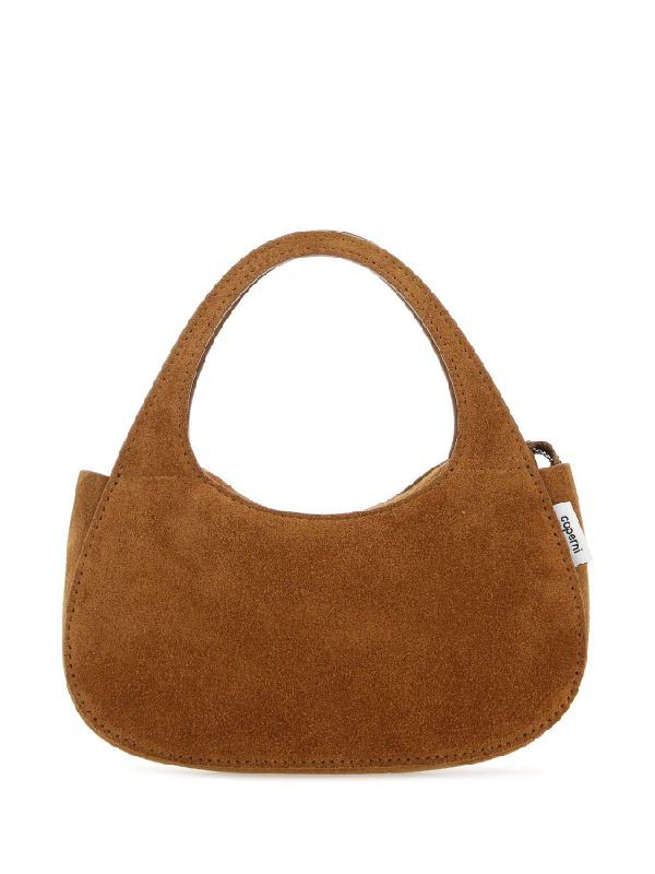 Micro Baguette Swipe Bag brown