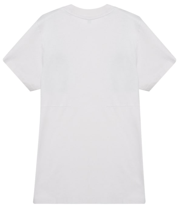 logo print short sleeve tee gray