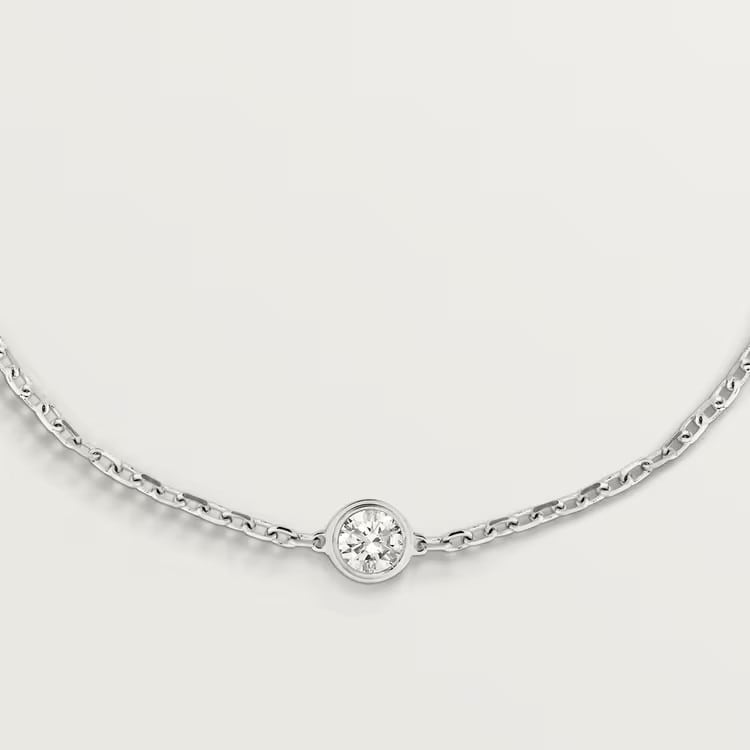 CARTIER DAMOUR BRACELET, SMALL MODEL white gold