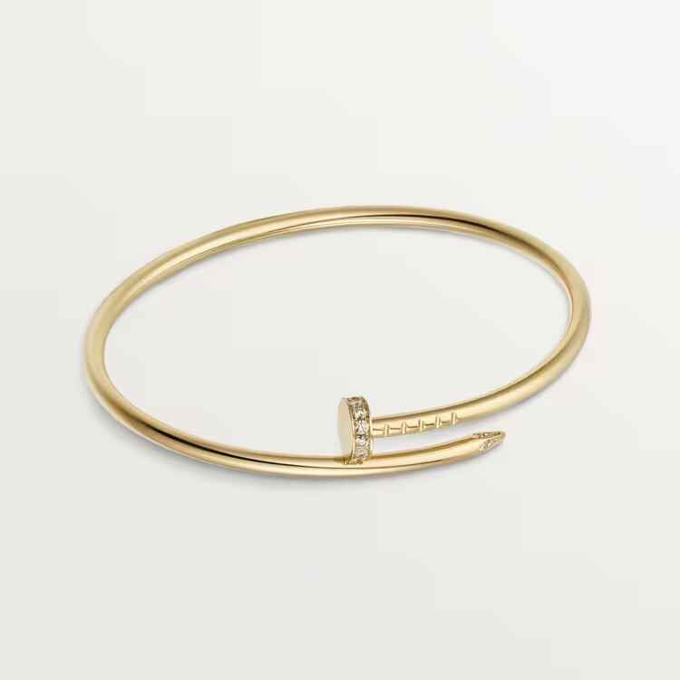 CARTIER JUSTE UN CLOU BRACELET, SMALL MODEL yellow gold