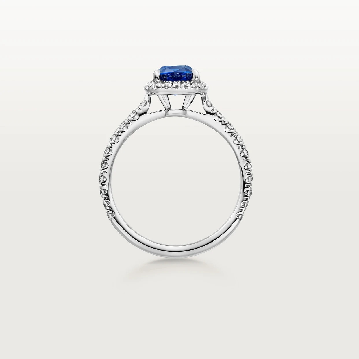 CARTIER DESTINY SOLITAIRE SET WITH COLORED STONES-N4771400