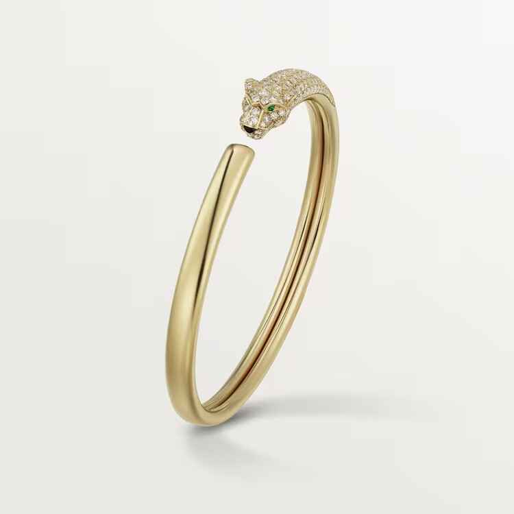PANTHER DE CARTIER BRACELET yellow gold, onyx