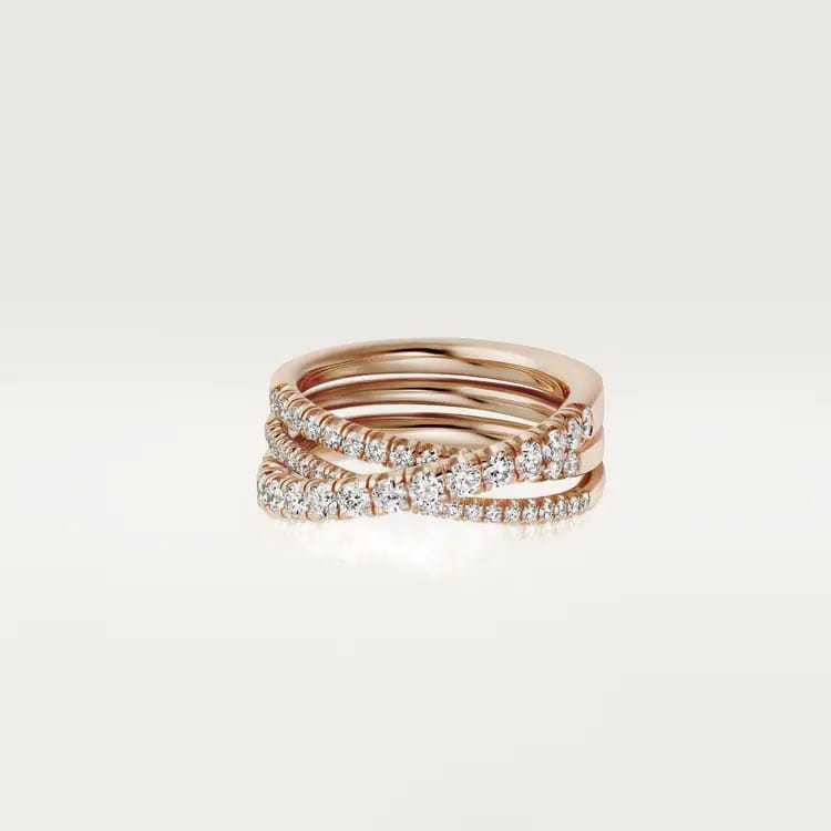 ETHANSEL DE CARTIER RING pink gold