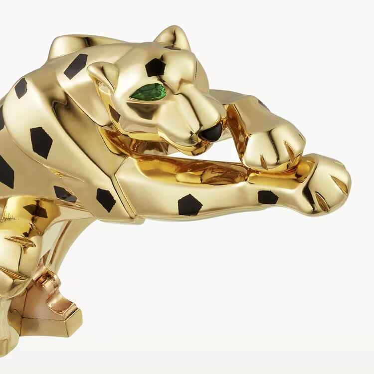 PANTHER DE CARTIER BRACELET 2 tsavorite garnets