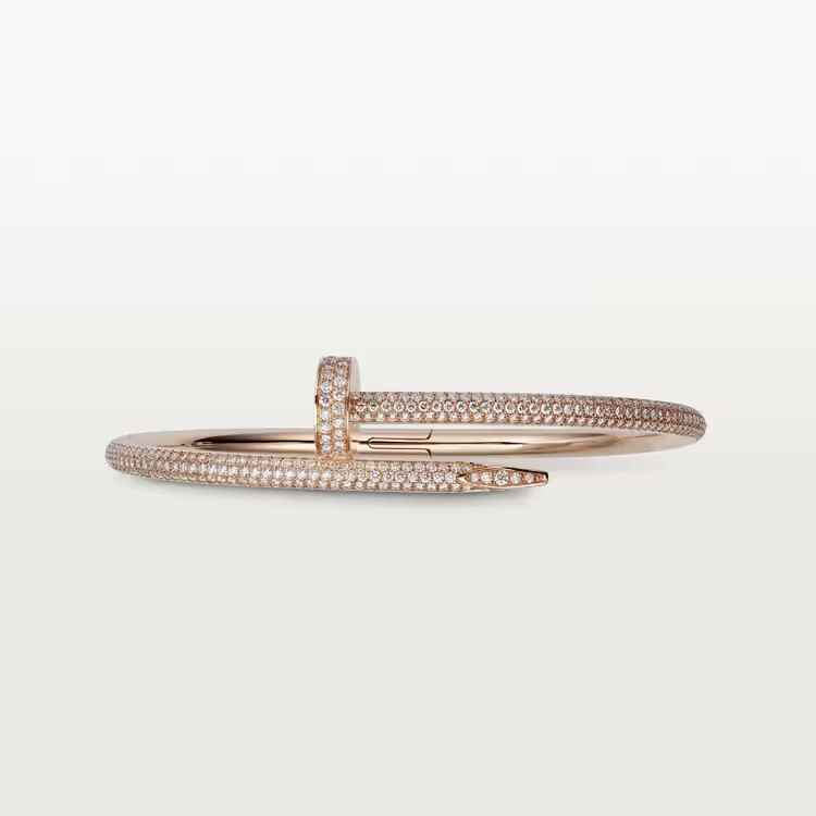 JUSTE UN CLOU BRACELET set with 374 brilliant-cut diamonds