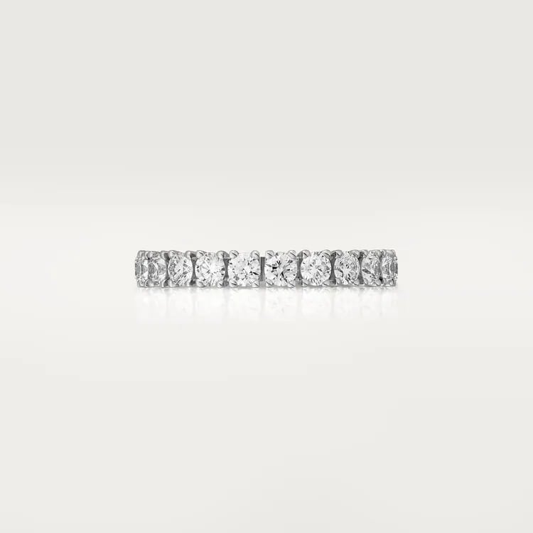 CARTIER DESTINY WEDDING BAND white