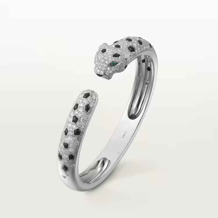 PANTHER DE CARTIER BRACELET white gold 225 brilliant-cut diamonds