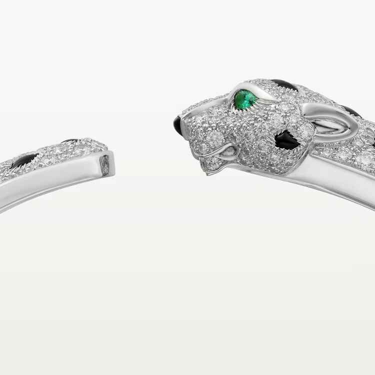 PANTHER DE CARTIER BRACELET white gold 225 brilliant-cut diamonds
