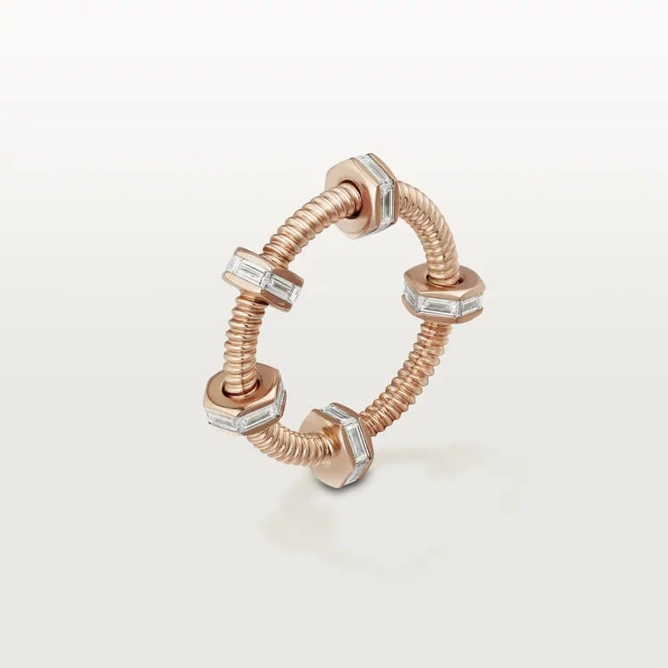 ECRU DE CARTIER RING pink gold